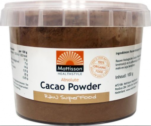 Cacao poeder, ruwe biologische 100 g