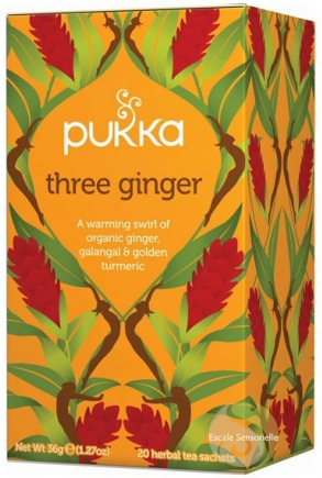 Pukka Three Ginger thee 20 zakjes