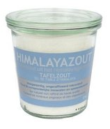 Himalayazout wit in een pot van 275 g